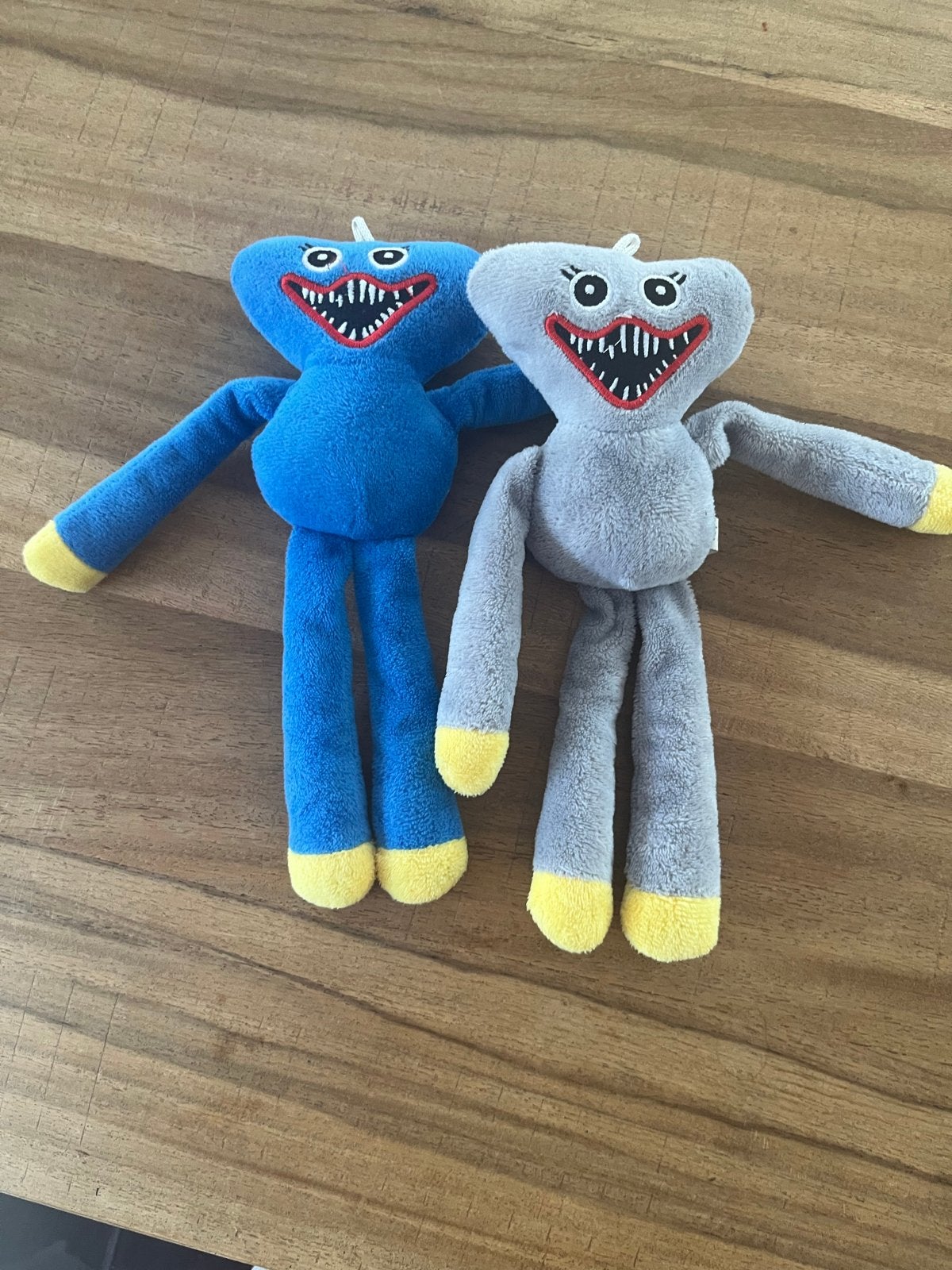 Huggy Wuggy Knuffels - Blauw en Grijs, Overige merken, Overige karakters, Overige typen, Ophalen of Verzenden