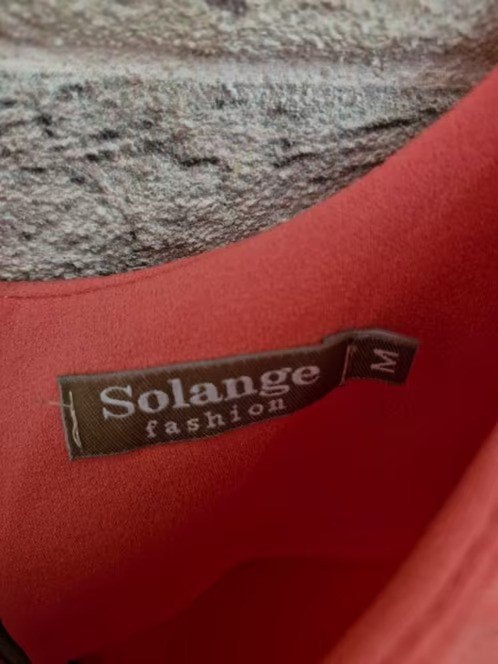 Roze nette jurk Maat m hh, Maat 38/40 (M), Solange, Onbekend, Ophalen of Verzenden