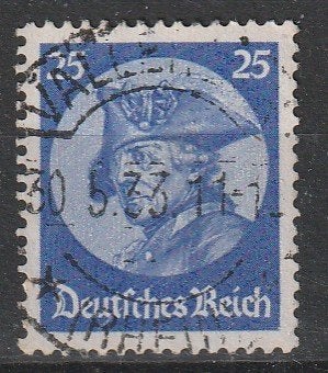 Duitse Rijk Minr 481, Ophalen of Verzenden, Duitse Keizerrijk, Gestempeld