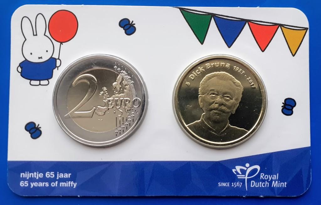 65 jaar Nijntje in coincard - 2020, Verzenden, Koningin Beatrix, Euro's, Setje