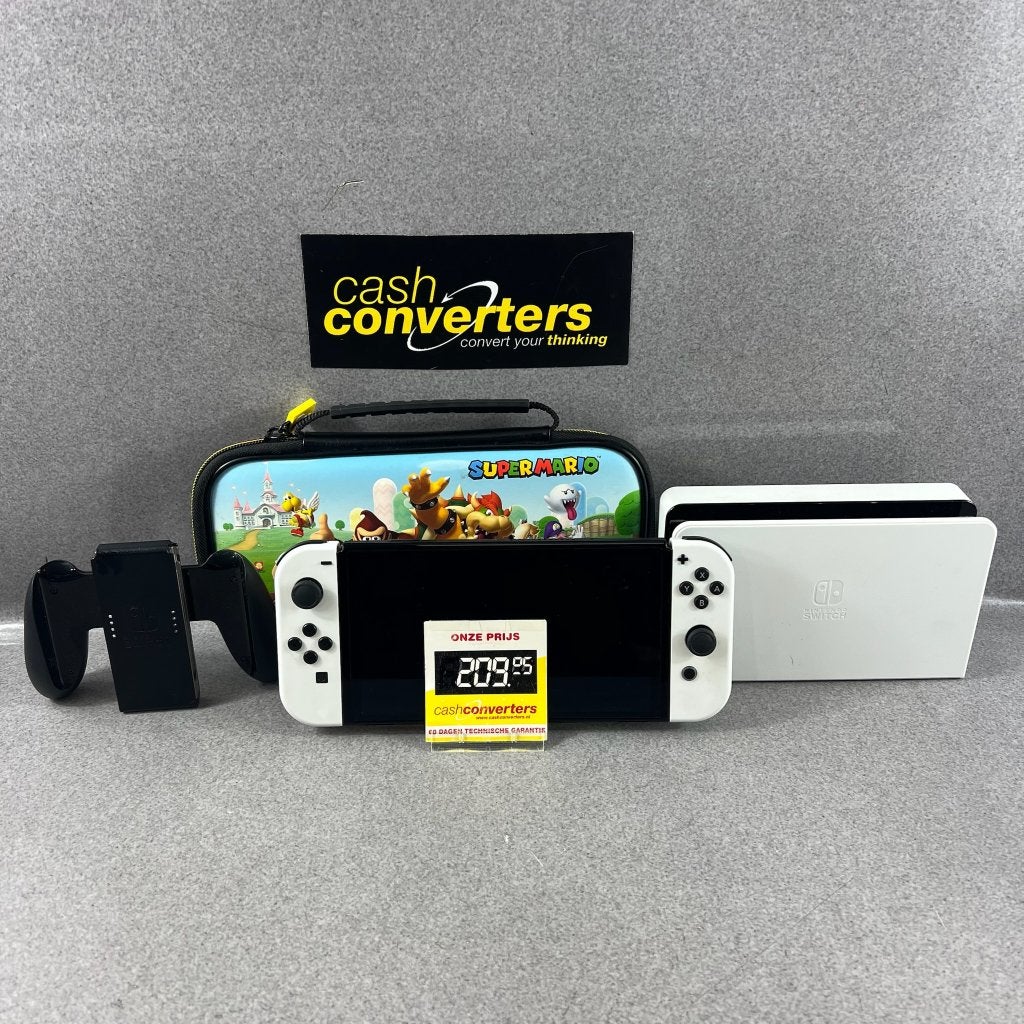 Nintendo Switch OLED console | compleet | SALE | 417645, Switch OLED, Ophalen of Verzenden, Zo goed als nieuw, Met 1 controller
