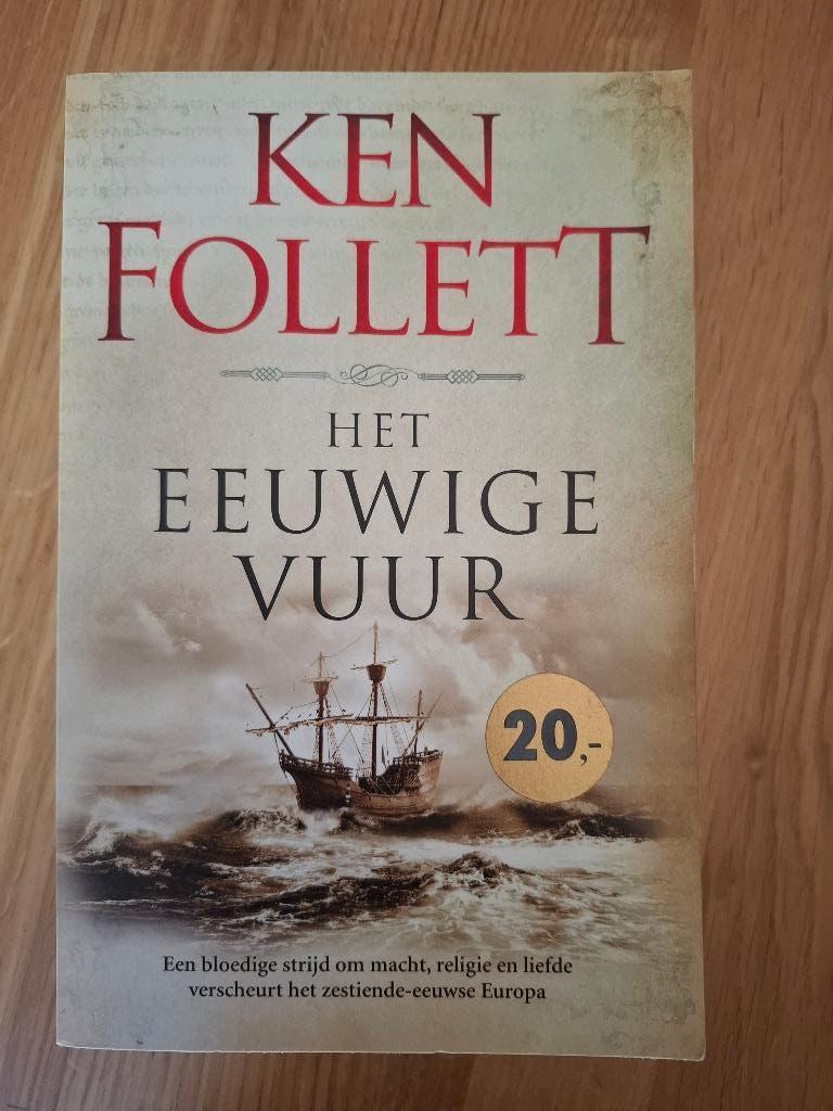 Het Eeuwige Vuur ~ Kingsbridge 3 * Thriller van Ken FolletT, Europa overig, Ken Follett, Ophalen of Verzenden, Zo goed als nieuw