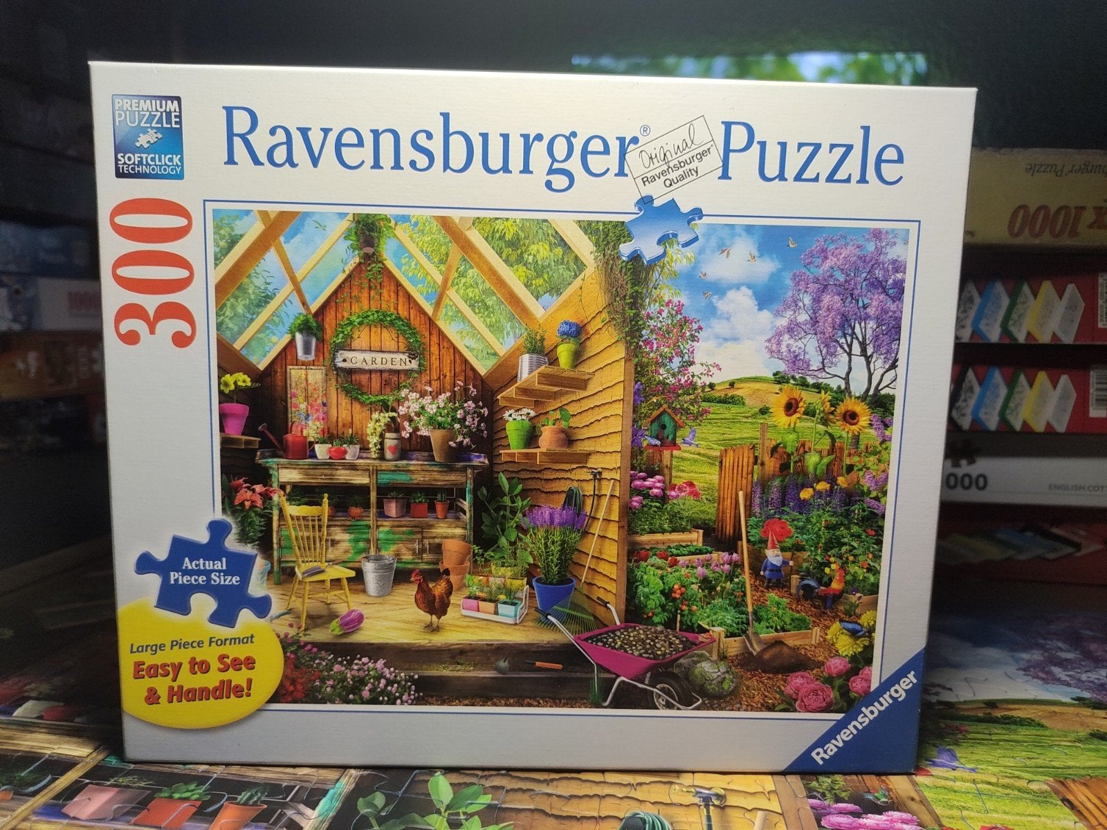 Ravensburger puzzel 300 XL stukjes, Hobby en Vrije tijd, Ophalen of Verzenden, Minder dan 500 stukjes, Zo goed als nieuw, Legpuzzel