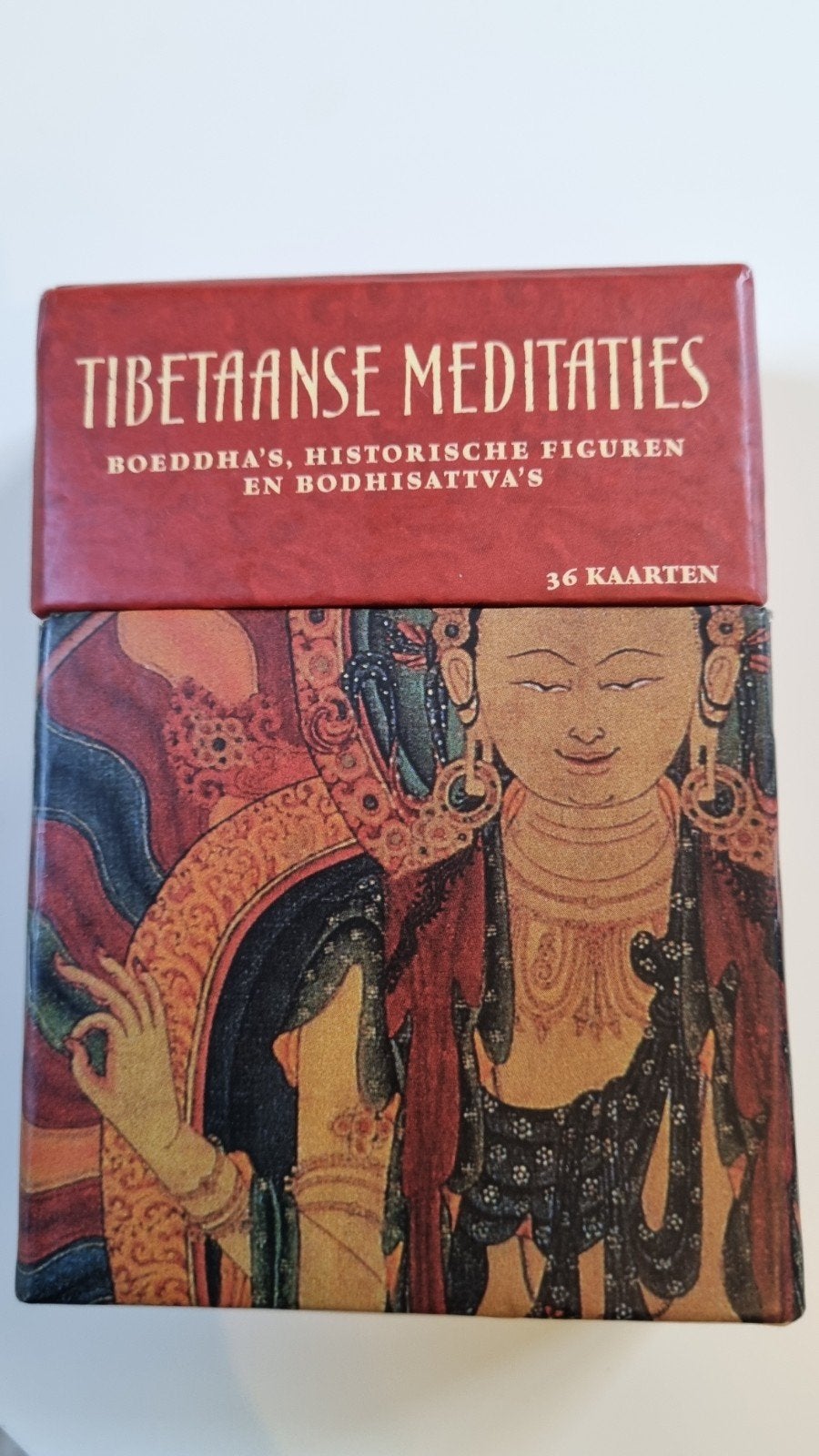Tibetaanse Meditatie kaarten: Boeddha's, Historische Figuren, Boeken, Esoterie en Spiritualiteit, Meditatie of Yoga, Overige typen