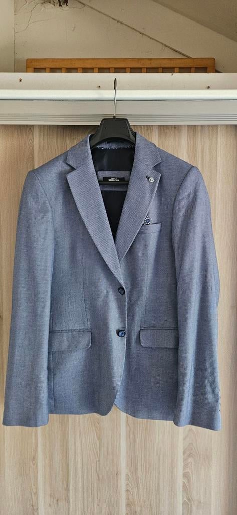 Stijlvol 3-delig kostuum van Wam Demin - Maat 50, Kleding | Heren, Kostuums en Colberts, Zo goed als nieuw, Maat 48/50 (M), Blauw