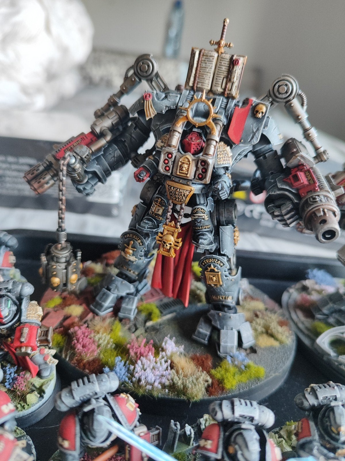 Warhammer 40K Grey Knights Leger - Geverfd en Nieuw in doos, Hobby en Vrije tijd, Gebruikt, Figuurtje(s), Ophalen of Verzenden