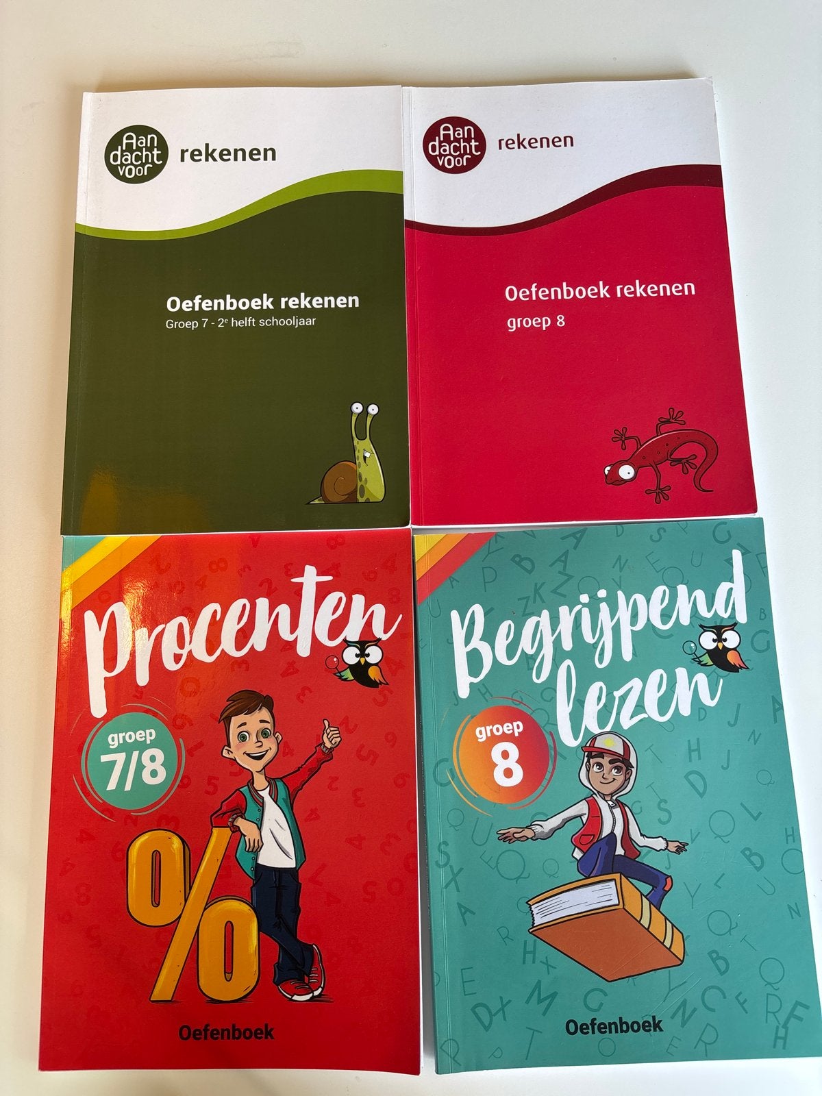 Oefenboeken Rekenen, Procenten, Begrijpend Lezen Groep 7/8, Boeken, Ophalen of Verzenden, Zo goed als nieuw, Overige niveaus, Overige vakken
