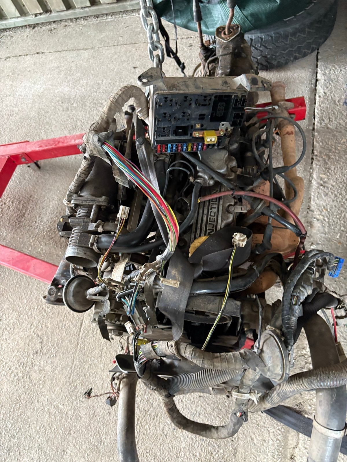 Opel Frontera C20NE Motor met Hoog/Laag Bak, Ophalen of Verzenden, Gebruikt, Opel
