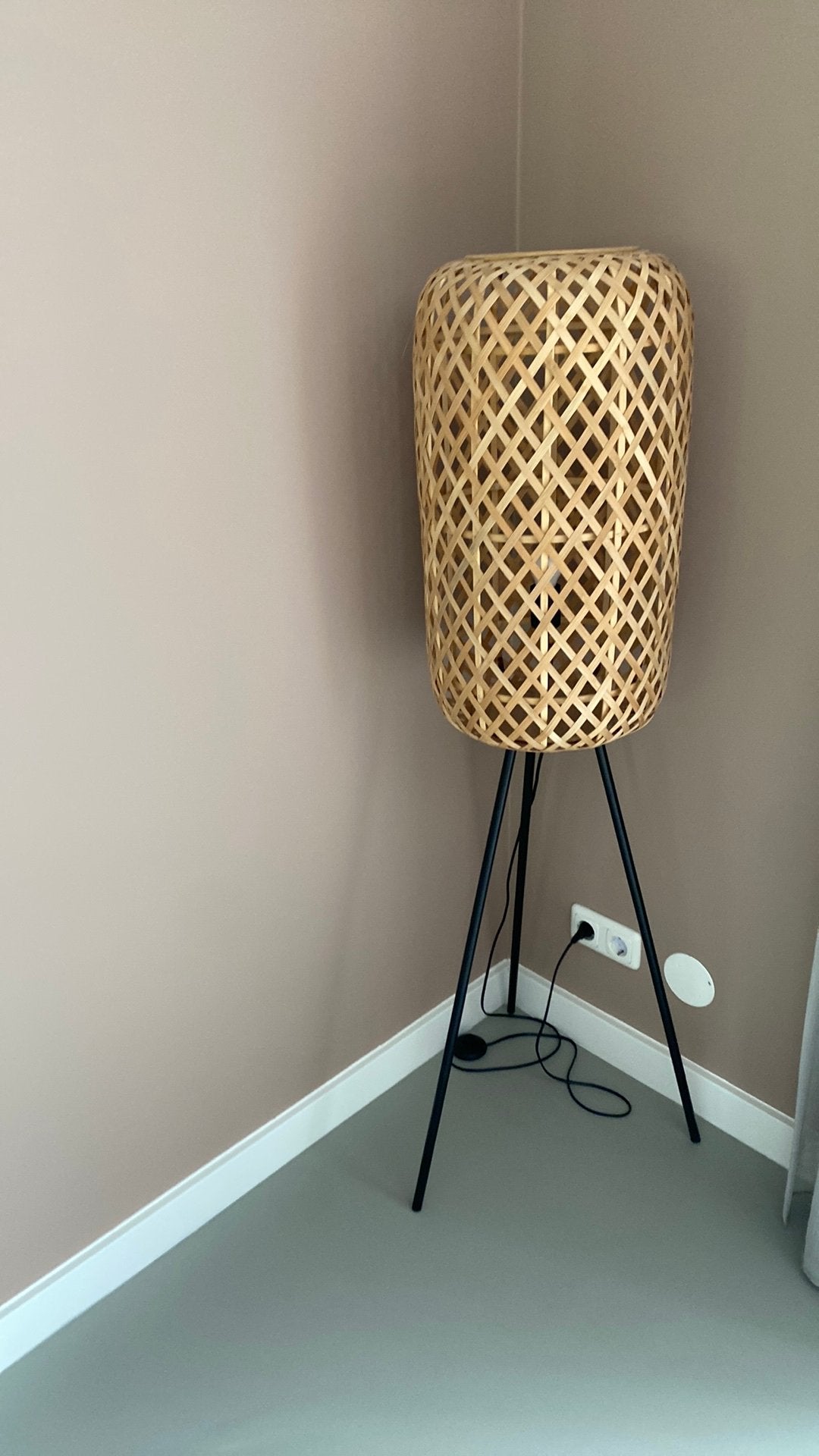 Staande lamp ibiza style, Ophalen, Zo goed als nieuw, 150 tot 200 cm
