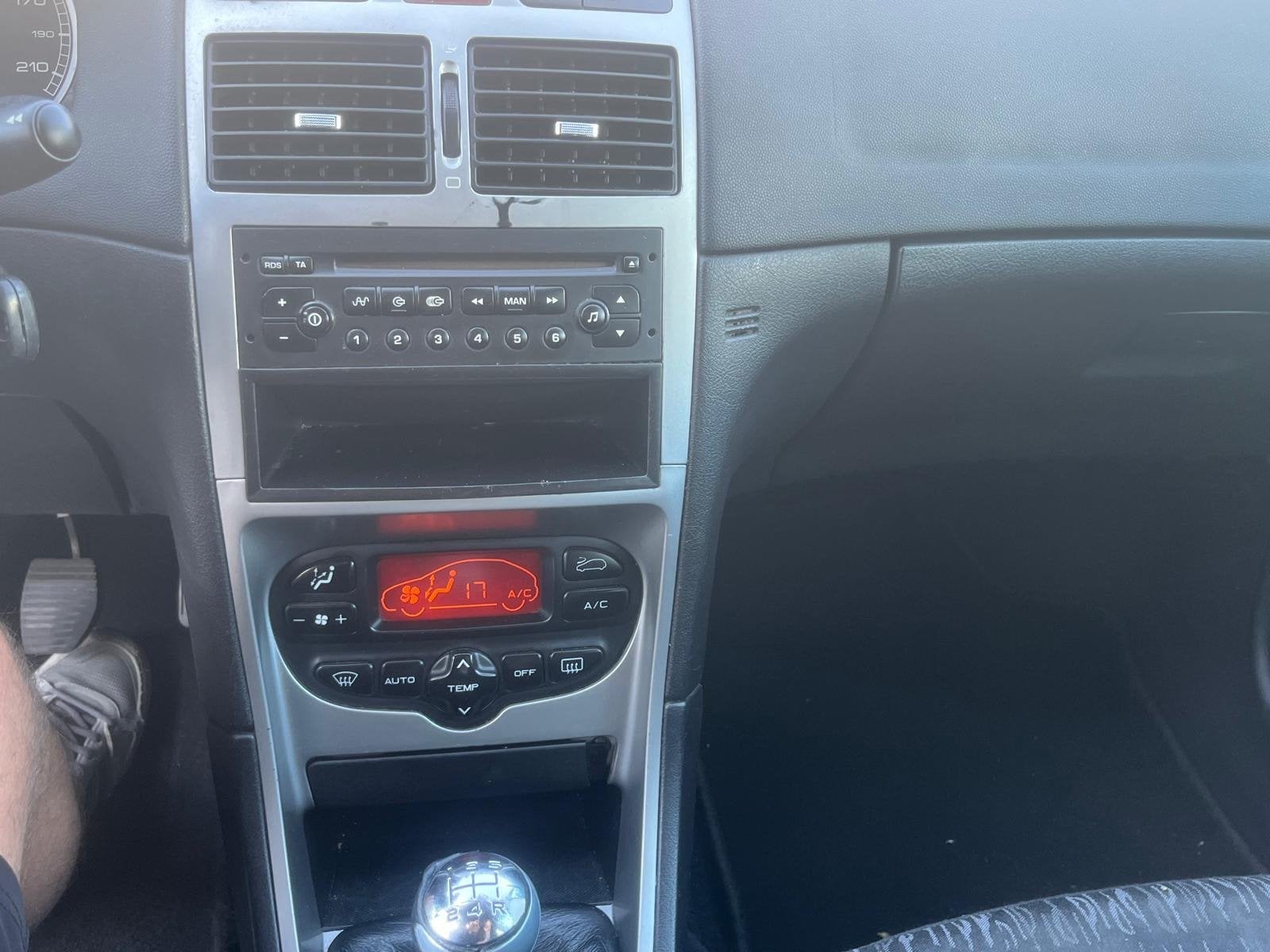 Peugeot 307 2.0 HDi XS Pack, Auto's, Peugeot, Voorwielaandrijving, Stof, Gebruikt, Zwart