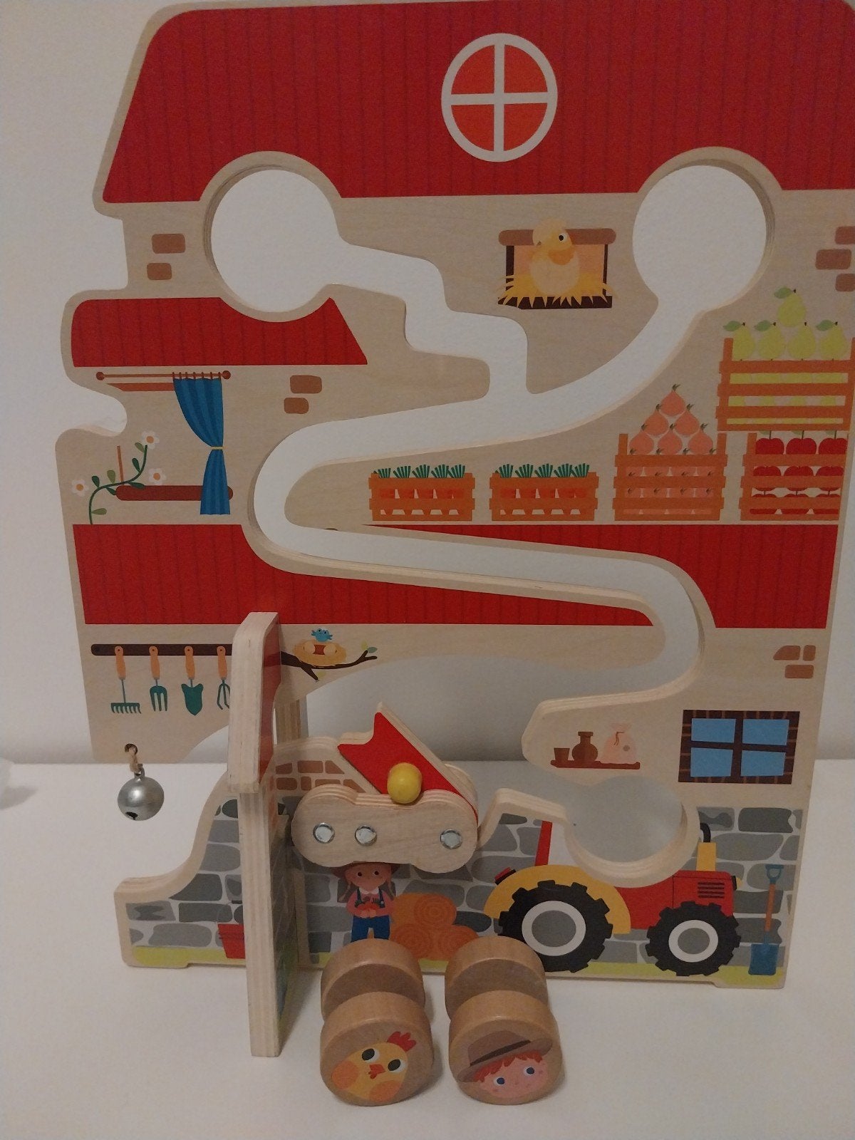 Houten racebaan Playtive, Ophalen of Verzenden, Gebruikt