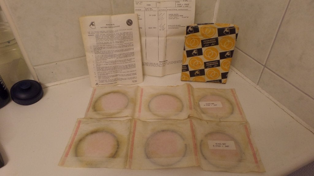 Zuigerverenset, BSA Twin, HEPOLITE, R17350, +.040-(#9313), Ophalen of Verzenden, Nieuw