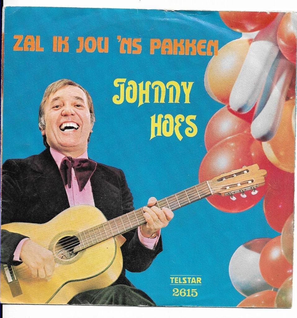 Johnny  Hoes  ( Telstar ), 7 inch, Single, Ophalen of Verzenden, Nederlandstalig