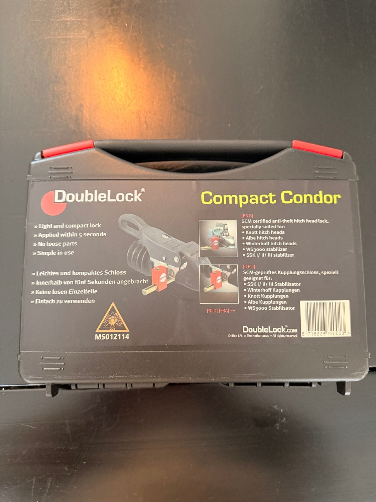 DoubleLock Compact Condor Dissel slot - Nieuw met 5 sleutels, Ophalen of Verzenden, Nieuw