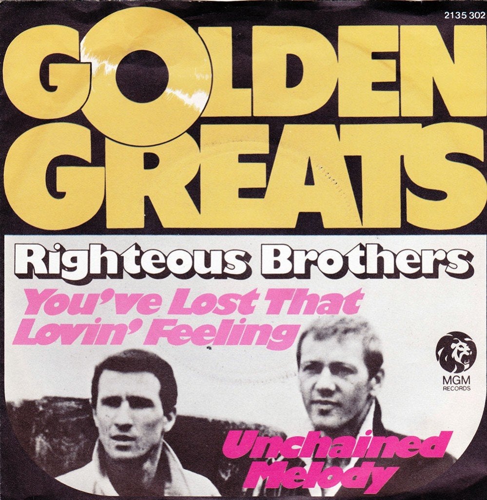 The Righteous Brothers - Unchained Melody 7", Cd's en Dvd's, Verzenden, Zo goed als nieuw, 7 inch, Pop