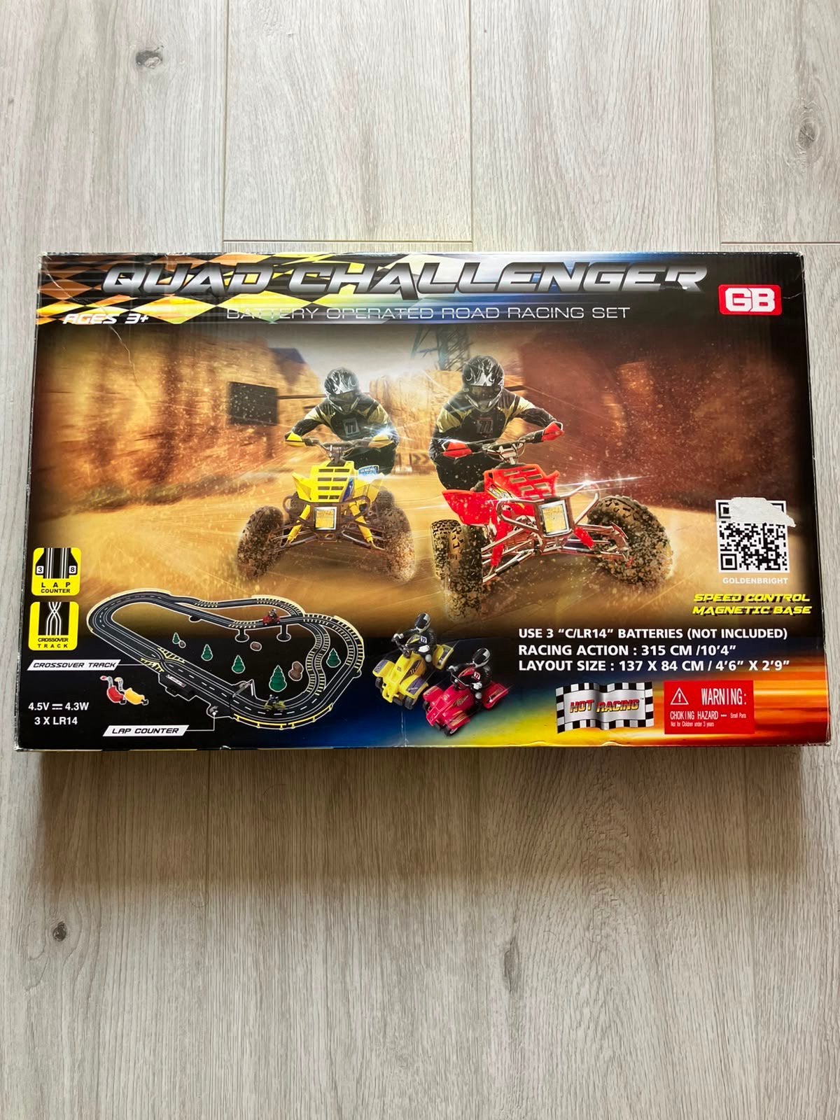 Superleuke Quad Challenger racebaan, werkt perfect!, G1, Ophalen of Verzenden, Zo goed als nieuw, Autobots