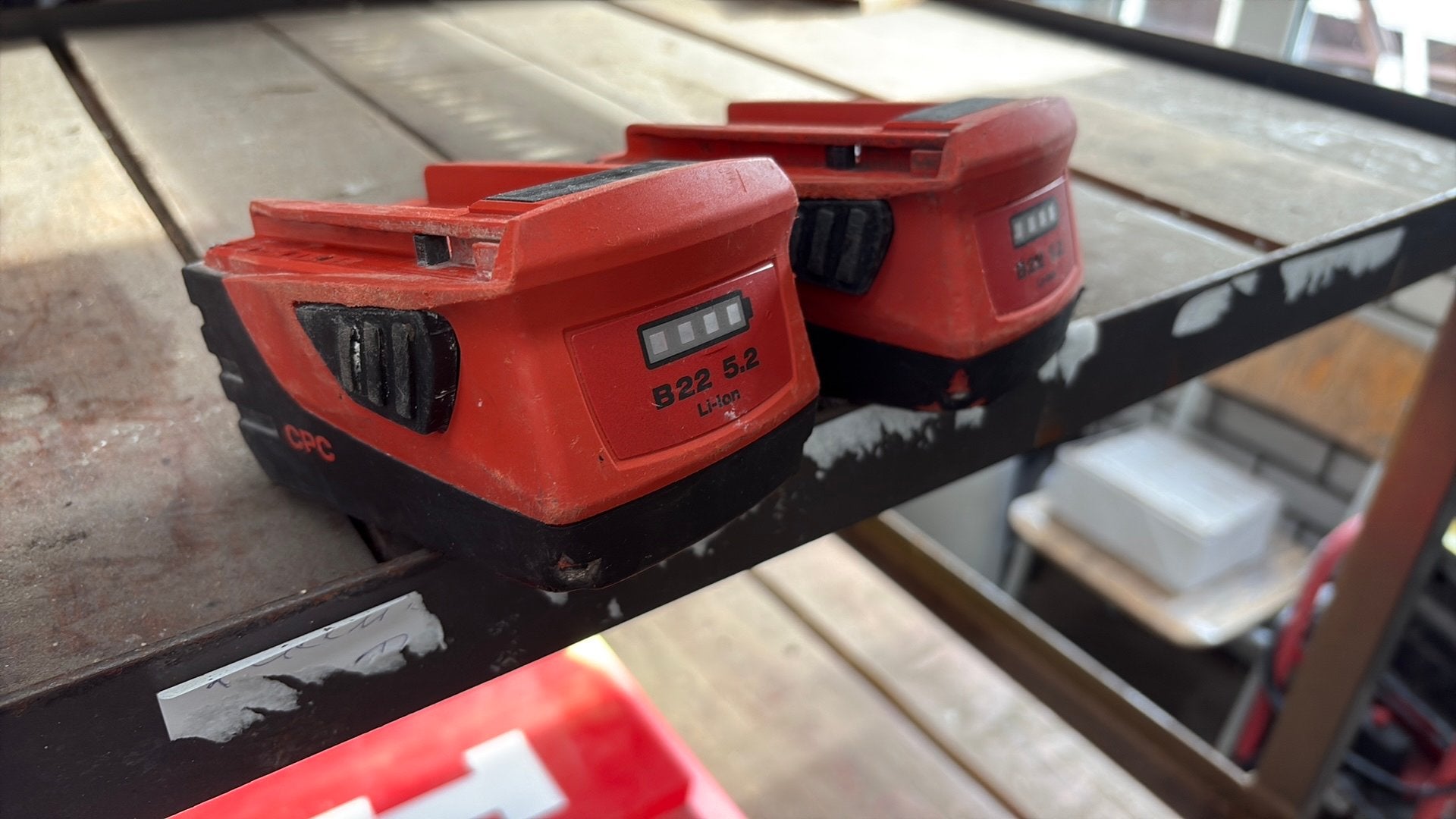Hilti accu’s, Zo goed als nieuw