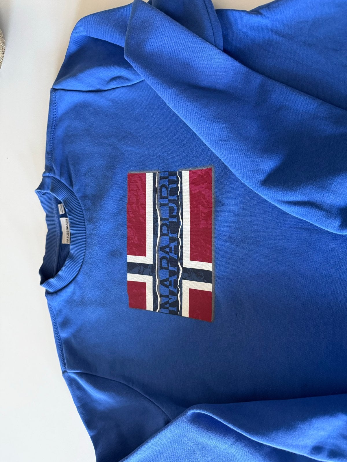 Napapijri sweater maat S, Ophalen of Verzenden, Zo goed als nieuw, Maat 46 (S) of kleiner, Blauw