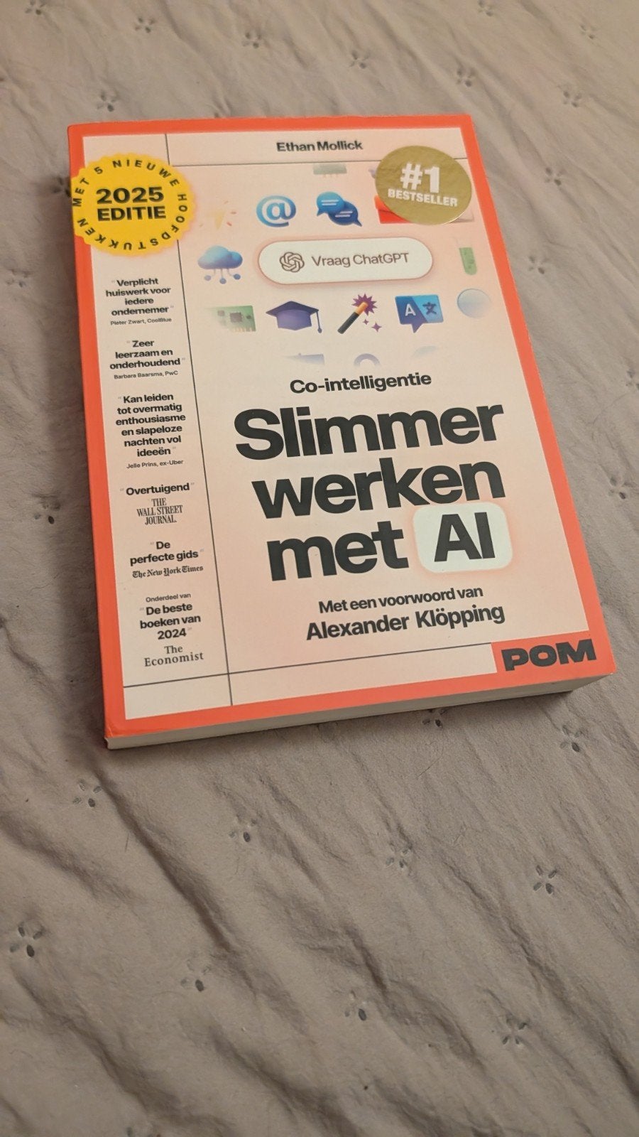 Co-intelligentie: Slimmer werken met AI (2025 editie), Ophalen of Verzenden, Zo goed als nieuw, Overige onderwerpen, Ethan Mollick