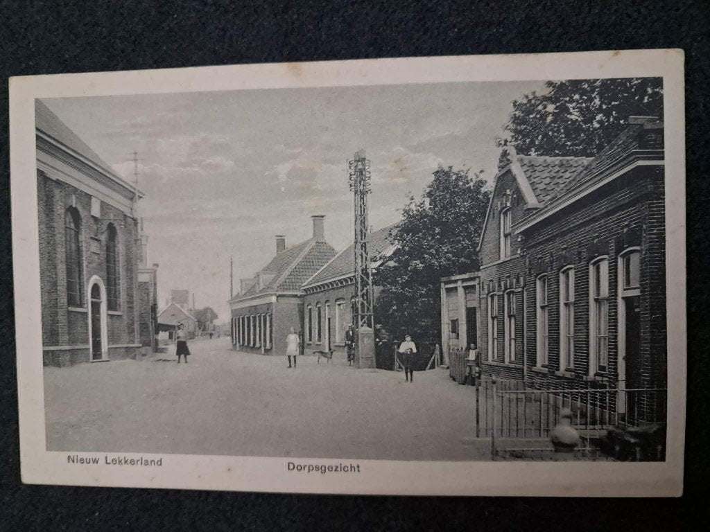 oude ansicht Nieuw Lekkerland, Verzenden, Voor 1920, Ongelopen, Zuid-Holland