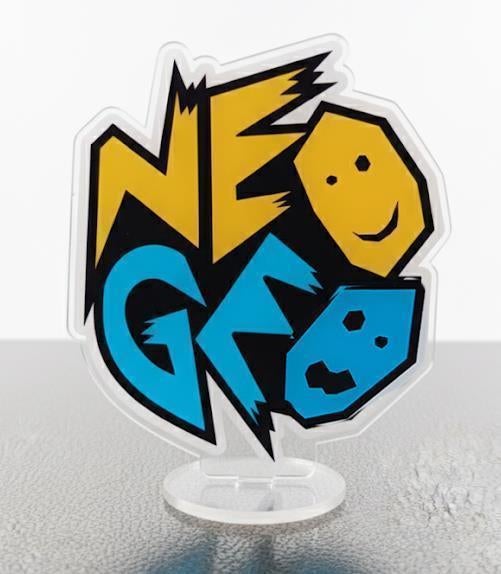 SNK NEO GEO neogeo logo Acrylic Display Game Stand, 1 speler, Ophalen of Verzenden, Nieuw, Vanaf 3 jaar