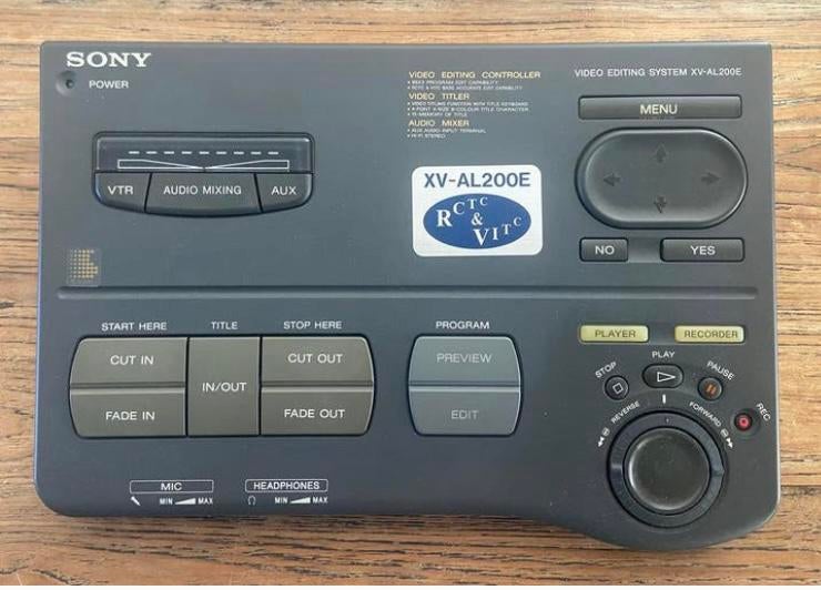 Sony video editing system Type XX-AL200E, Ophalen of Verzenden, Zo goed als nieuw