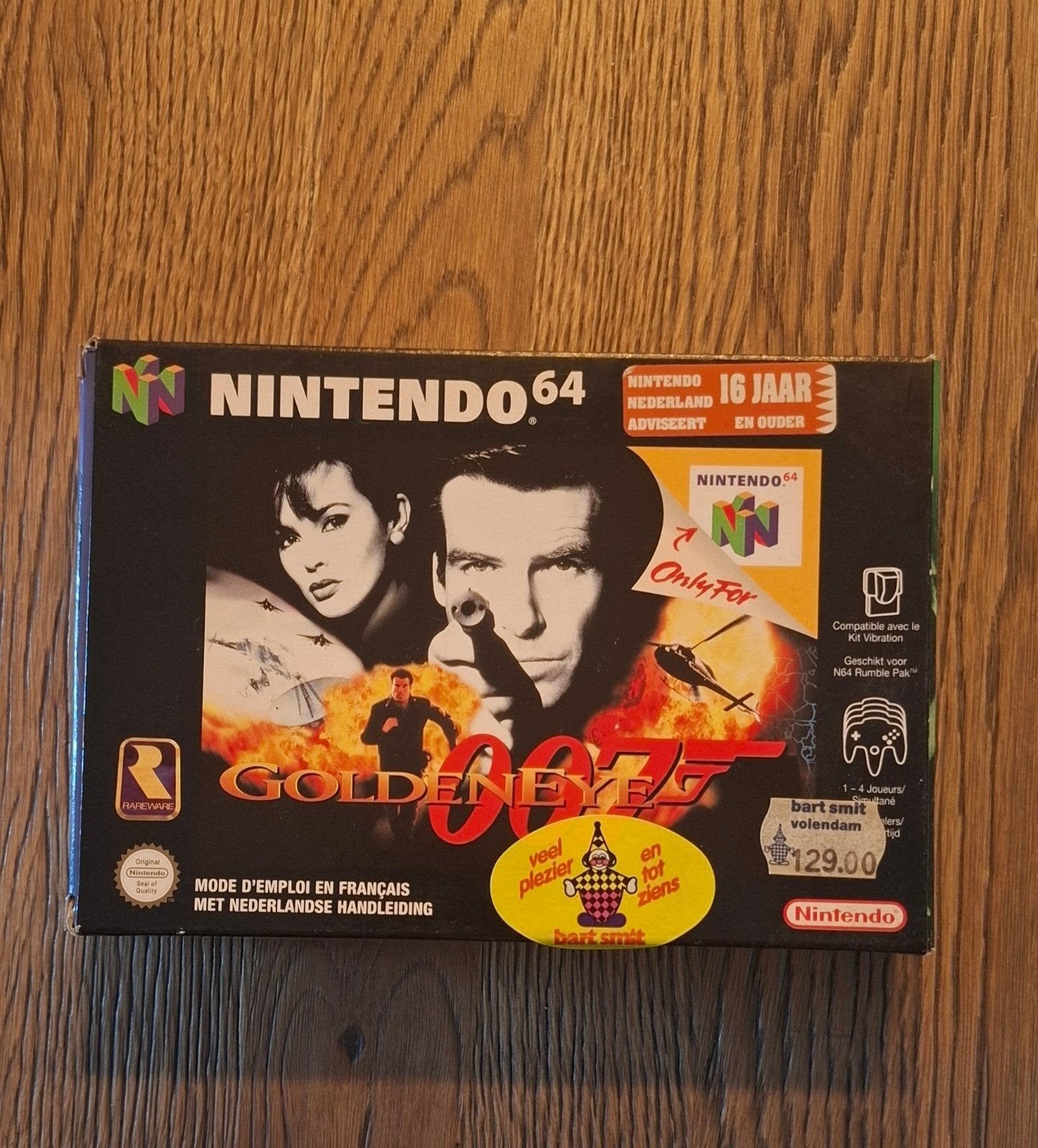 Golden Eye 007 N64, Spelcomputers en Games, Games | Nintendo 64, Gebruikt, Shooter, 1 speler, Ophalen of Verzenden