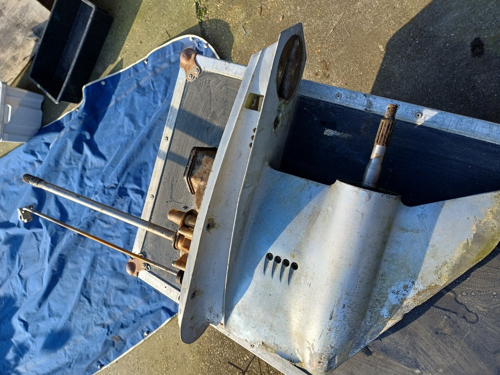 Evinrude V4 onderdelen, Ophalen, Gebruikt, Motor en Techniek, Motorboot