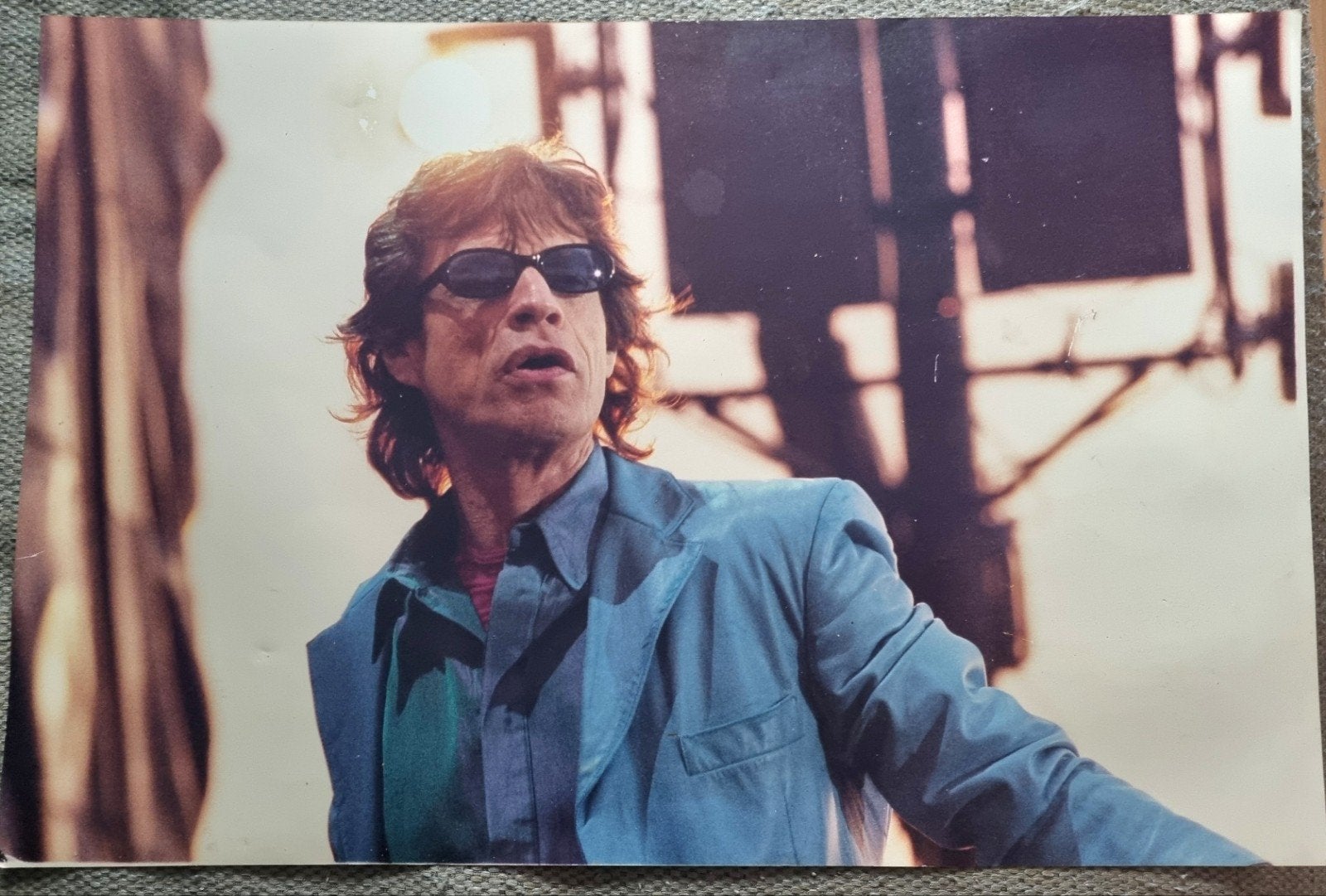 Foto van Mick Jagger - The Rolling Stones legende, Verzenden, Foto, Fotografie