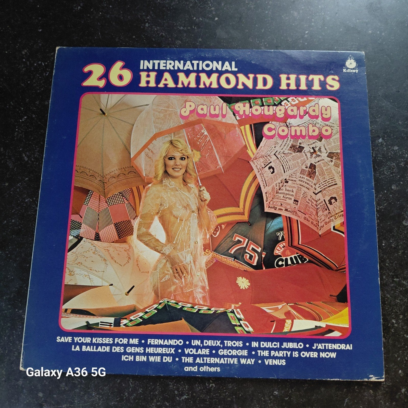 Paul Hougardy Combo - 26 International Hammond Hits LP, LP, Gebruikt, Pop, Ophalen of Verzenden