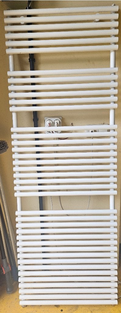 Handdoekradiator 170 met/zonder thermostaat Honeywell HR40, Ophalen, Radiator, Zo goed als nieuw, 60 tot 150 cm