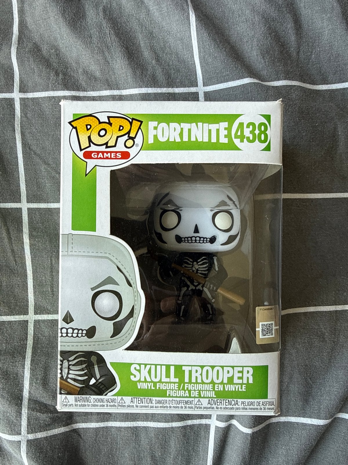 Funko Pop! Fortnite Skull Trooper #438, Ophalen of Verzenden, Zo goed als nieuw