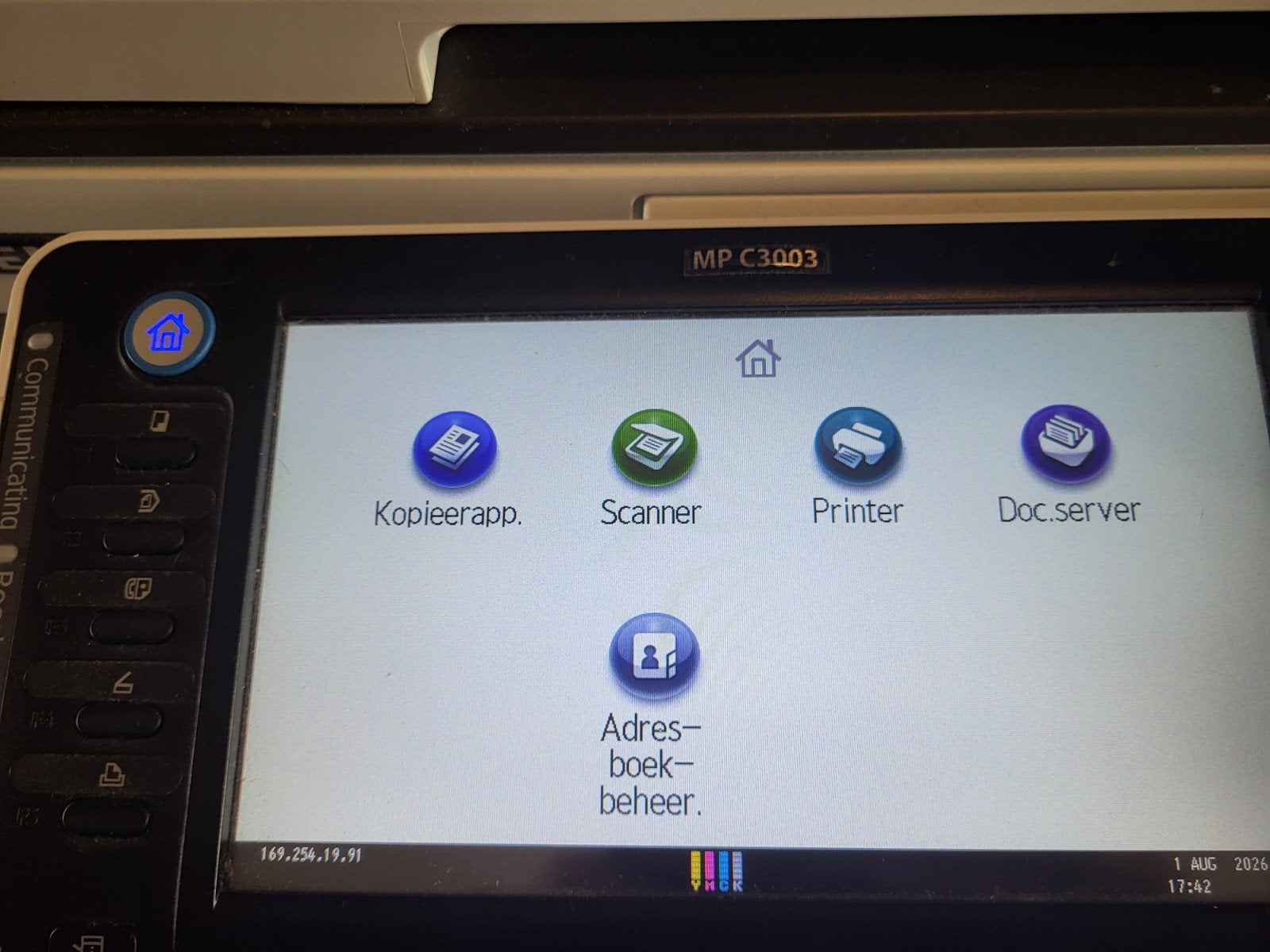 Ricoh MP C3003SP A3/A4 Kleurenprinter, Computers en Software, Printers, Ophalen, Kleur printen, All-in-one, Refurbished