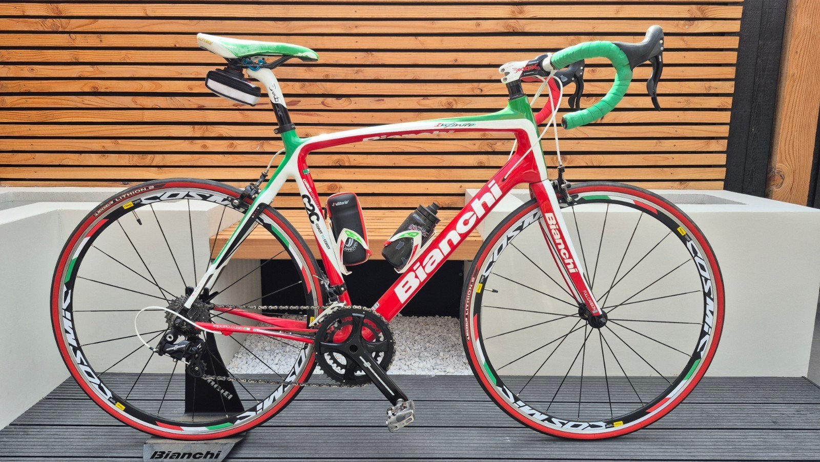 Bianchi Infinito Tricolore 125 Limited Edition wielrenfiets, Overige merken, 28 inch, Carbon, Velgrem