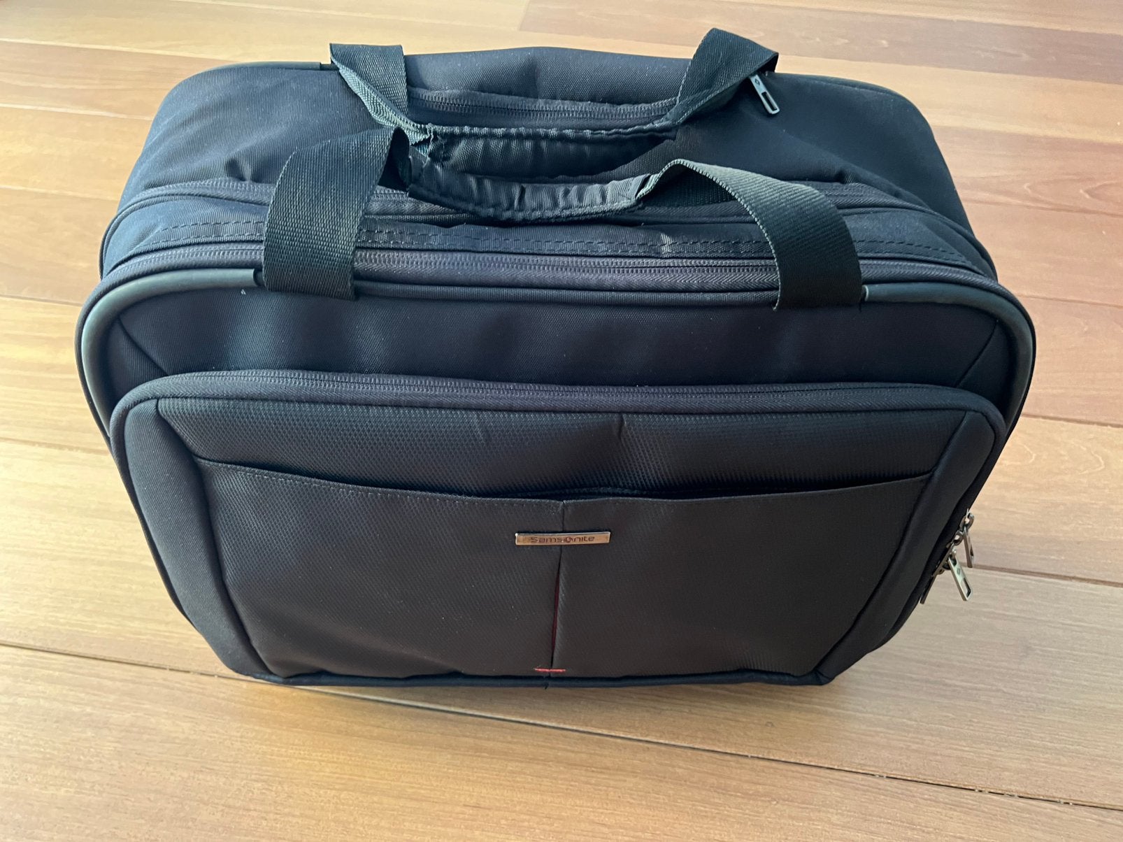 Samsonite GuardIT 2.0 Rolling Tote 17.3'' black rolkoffer, Uitschuifbare handgreep, 30 cm of meer, Gebruikt, Zwart