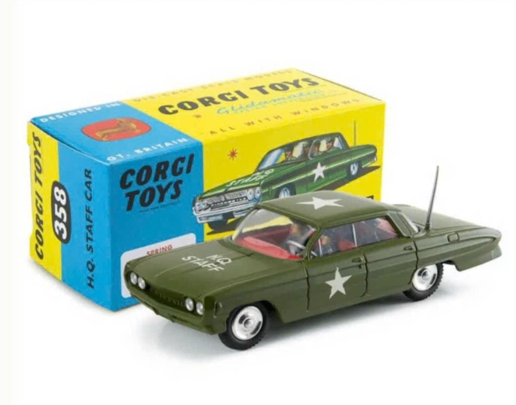 Oldsmobile HQ Staff Car schaal 1/49 CORGI NEW ref. 358, Hobby en Vrije tijd, Verzenden, Nieuw, Auto, Corgi