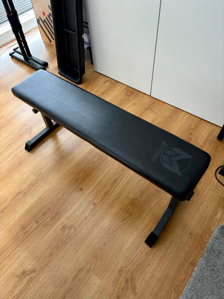 Gyronetics Flat Bench, Sport en Fitness, Ophalen, Zo goed als nieuw, Fitnessbank