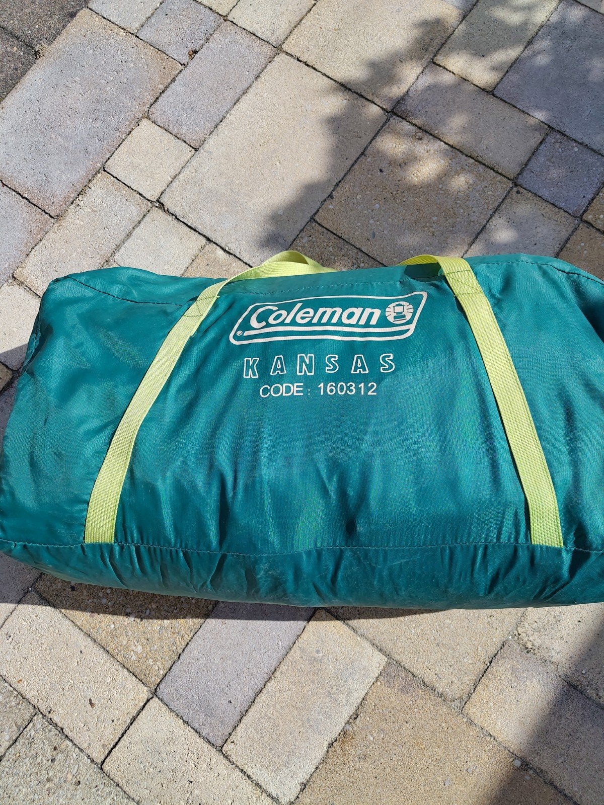 Tent Coleman Kansas 4 personen, Caravans en Kamperen, Tenten, Ophalen, Gebruikt