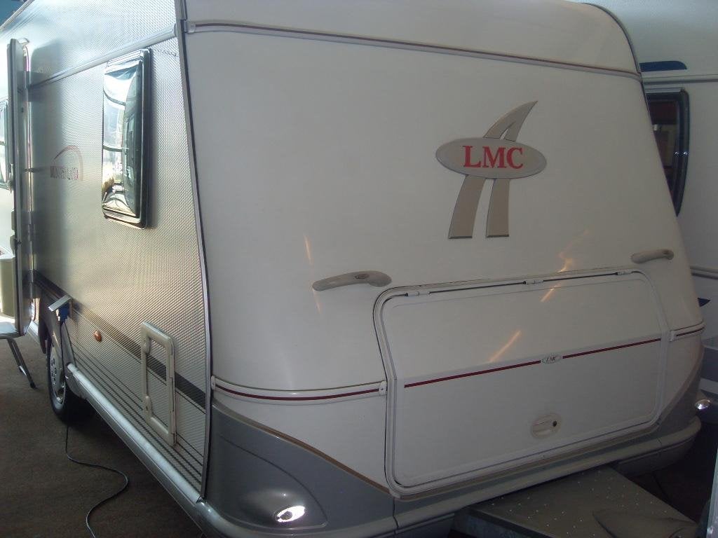LMC Munsterland 490 Zo goed als nieuw met aan, Caravans en Kamperen, Caravans, Overige typen, Bedrijf, 4 tot 5 meter, LMC en Münsterland