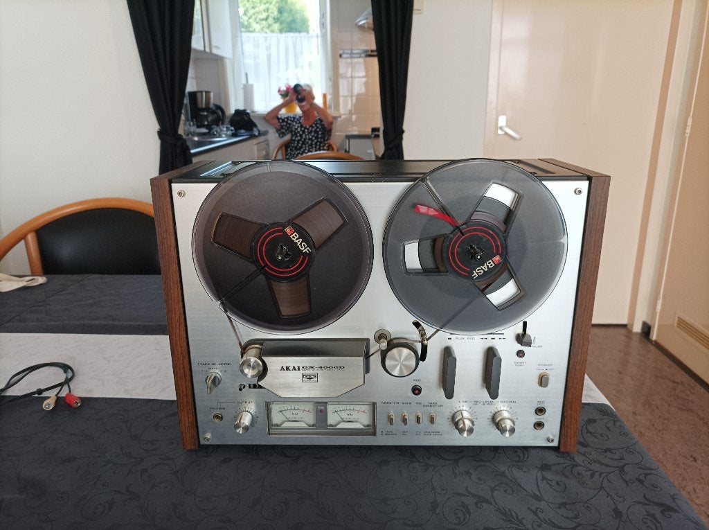Bandrecorder Akai GX 4000 D, Ophalen, Bandrecorder