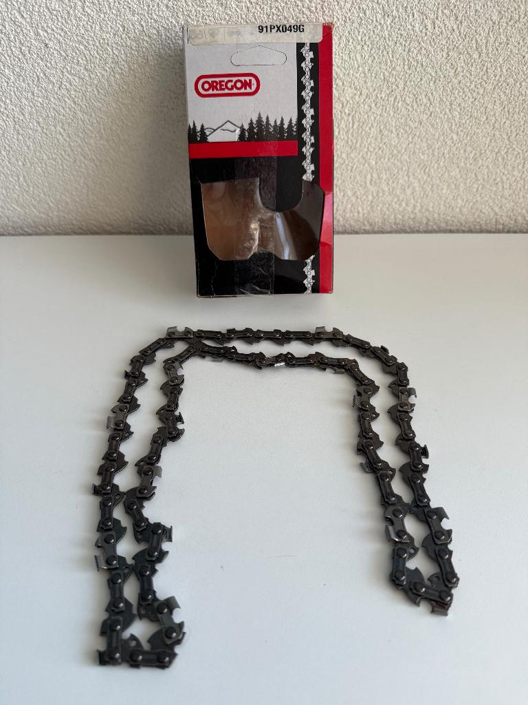 Oregon 91PX049G 3/8" ketting voor kettingzaag, Kettingzaag, Nieuw, Ophalen of Verzenden, 30 tot 70 mm