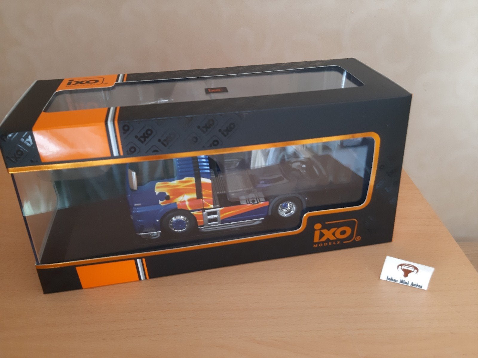 MAN TGX XXL 2020 Blauw-Metallic van IXO Trucks 1:43, Overige merken, Nieuw, IXO Trucks, Ophalen of Verzenden