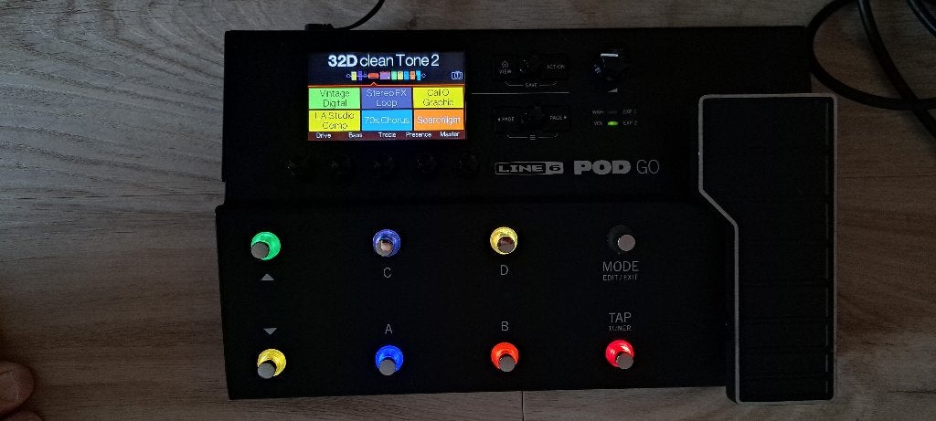Line 6 POD GO, Muziek en Instrumenten, Effecten, Ophalen of Verzenden, Zo goed als nieuw, Multi-effect
