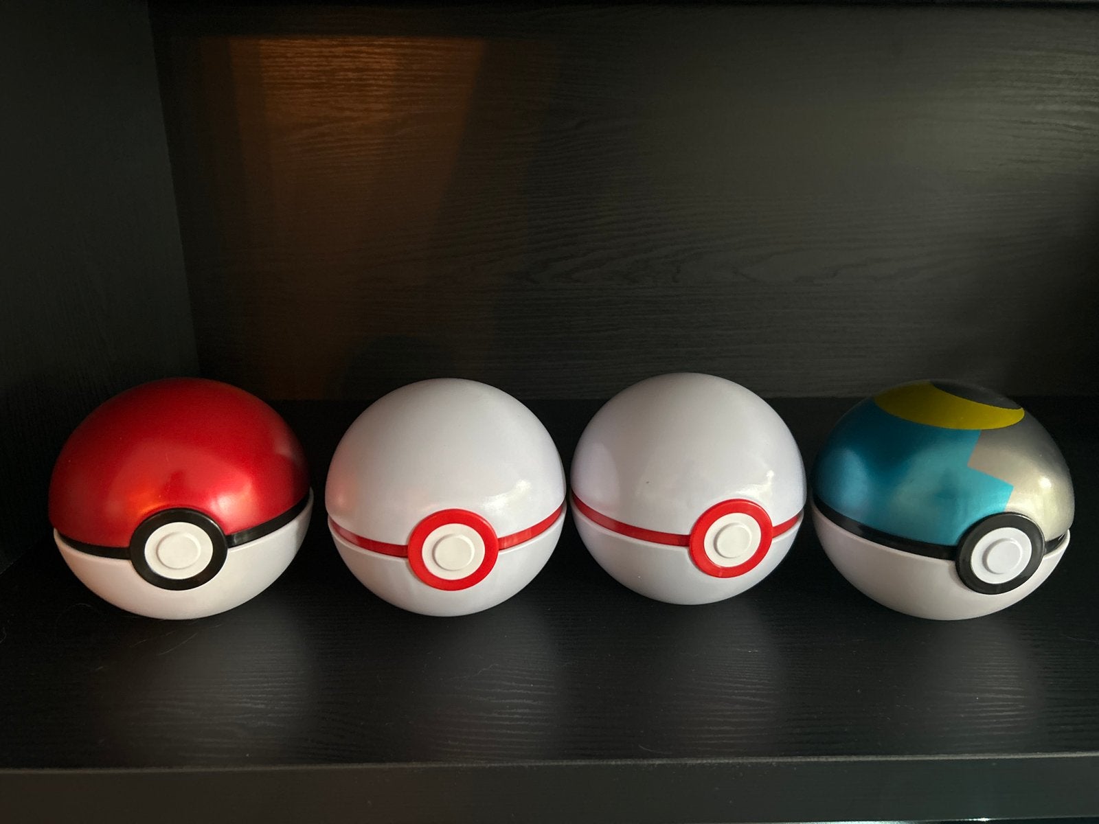 Pokémon Pokéball, Great Ball en Ultra Ball tins leeg, Verzenden, Zo goed als nieuw, Overige typen