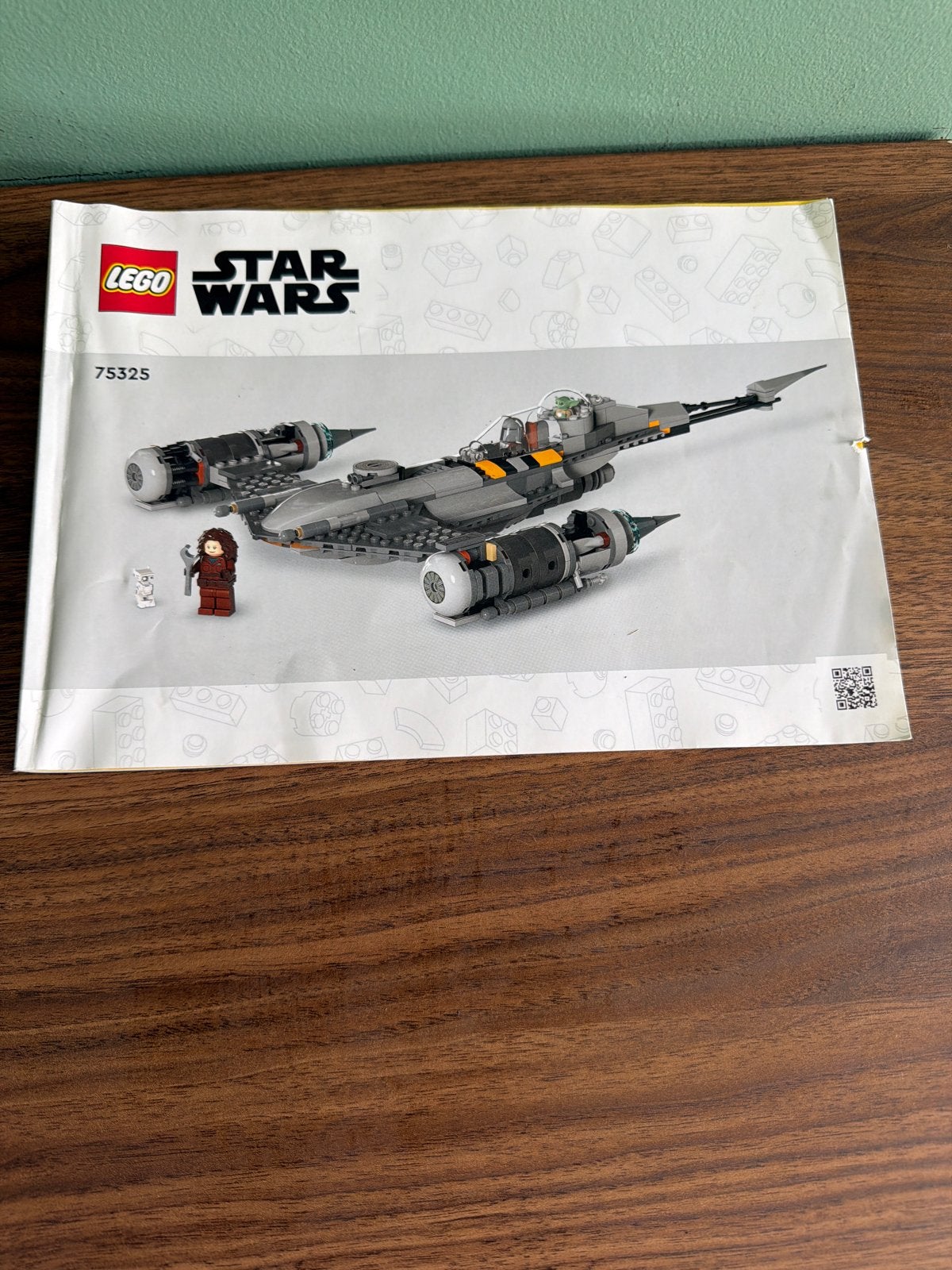 LEGO Star Wars 75325 The Mandalorian's N-1 Starfighter, Ophalen of Verzenden, Zo goed als nieuw, Overige merken