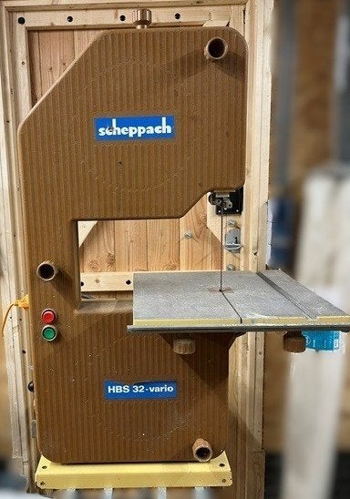 Scheppach Lintzaag HBS-32-vario, Ophalen, Gebruikt, Lintzaag, Minder dan 600 watt