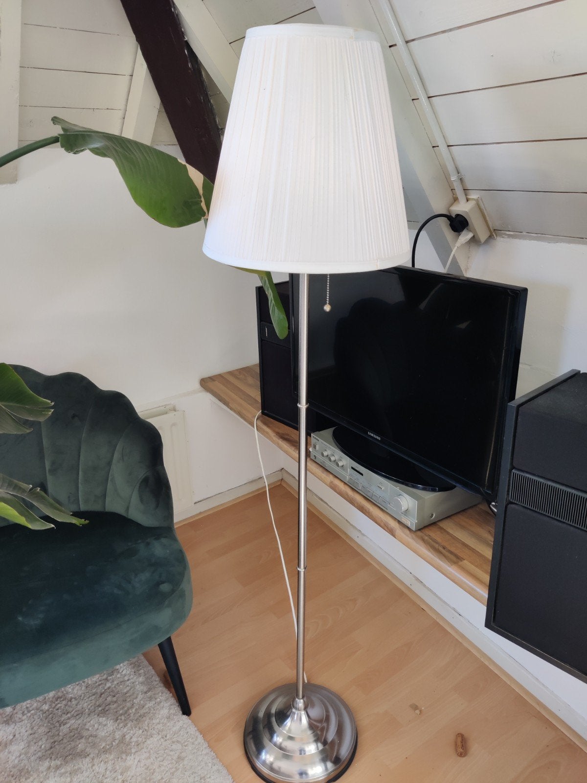 Ikea schemerlamp met kap, Huis en Inrichting, Ophalen, Zo goed als nieuw