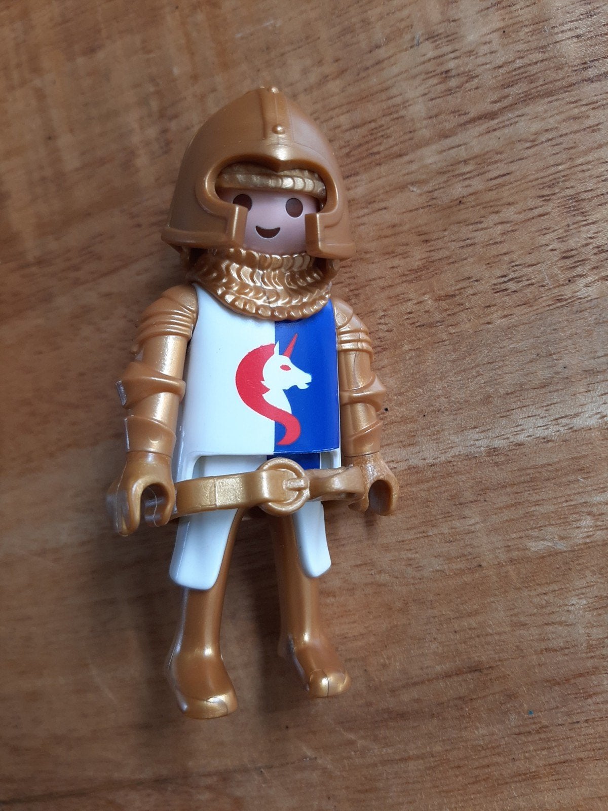 Playmobil Ridder met Bijl - Gouden Harnas, Ophalen of Verzenden, Gebruikt, Jongen of Meisje