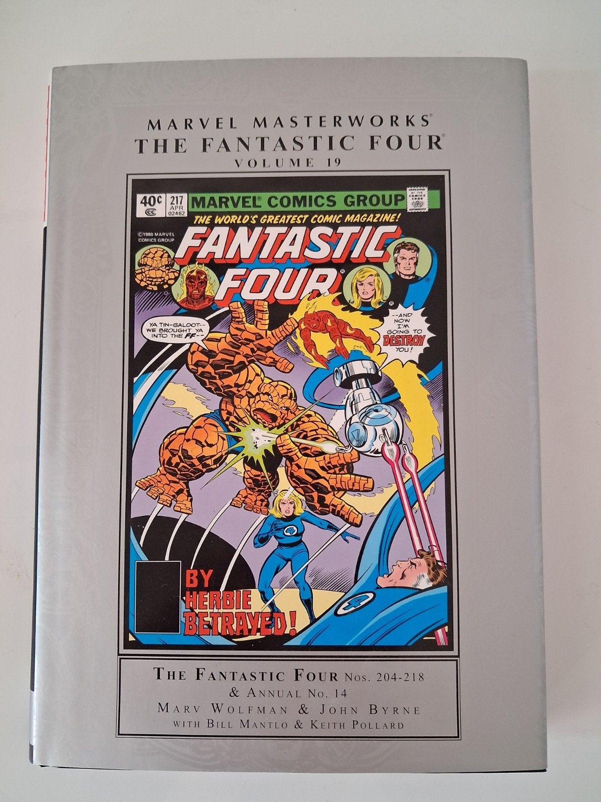 Marvel Masterworks - the Fantastic Four vol 19 HC, Amerika, Marvel Comics, Ophalen of Verzenden, Zo goed als nieuw