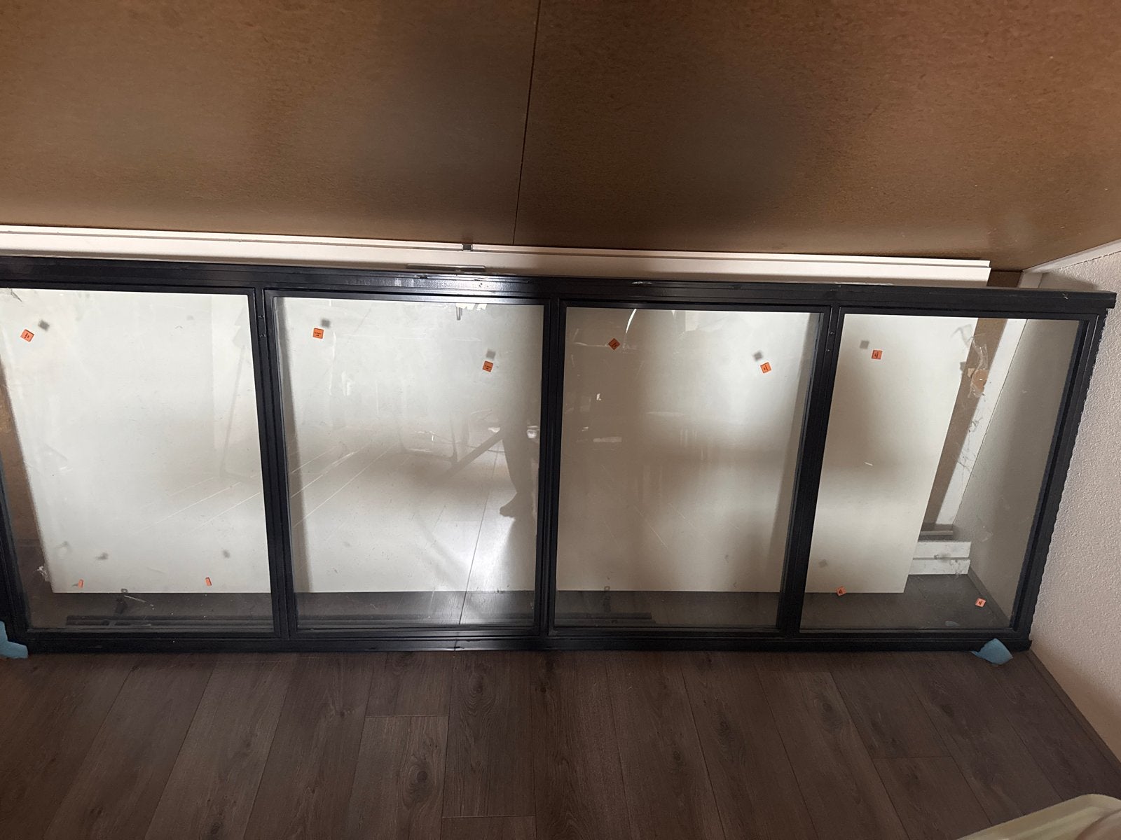 Stalen deur met frame 90x260cm - Gratis af te halen, Gebruikt, 80 tot 100 cm, 215 cm of meer, Binnendeur